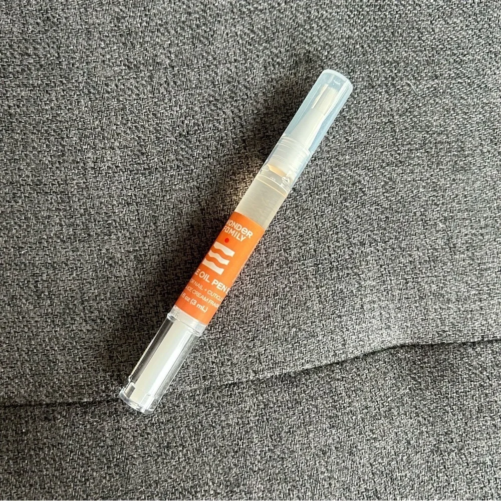 VANILLA ICE CREAM Scented Cuticle Oil Nail Pen, Clean Beauty, Travel, 0.4 fl oz